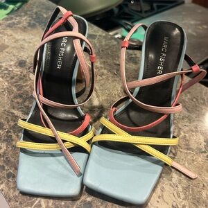 Marc Fisher Women's Colorful Strappy Heels